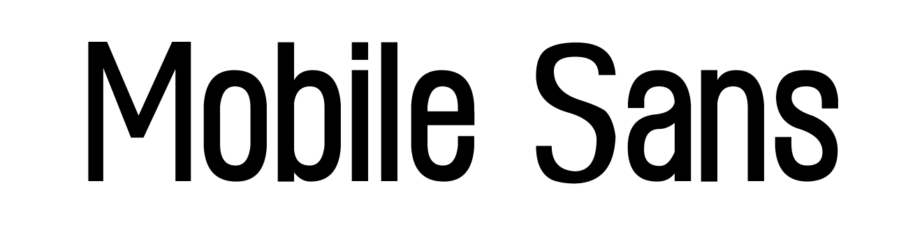 Mobile Sans